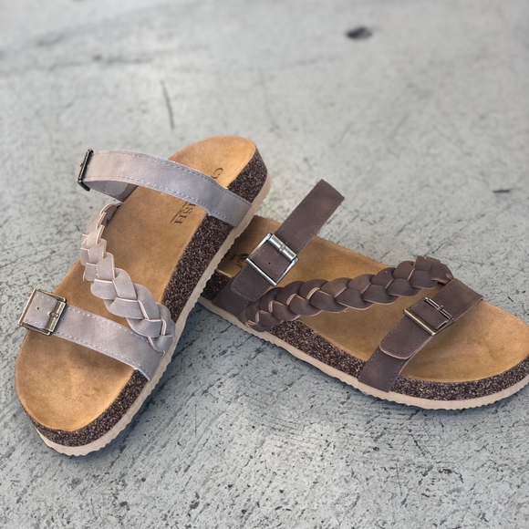 TERRI Braided Sandal - TAUPE - Picture 4 of 5